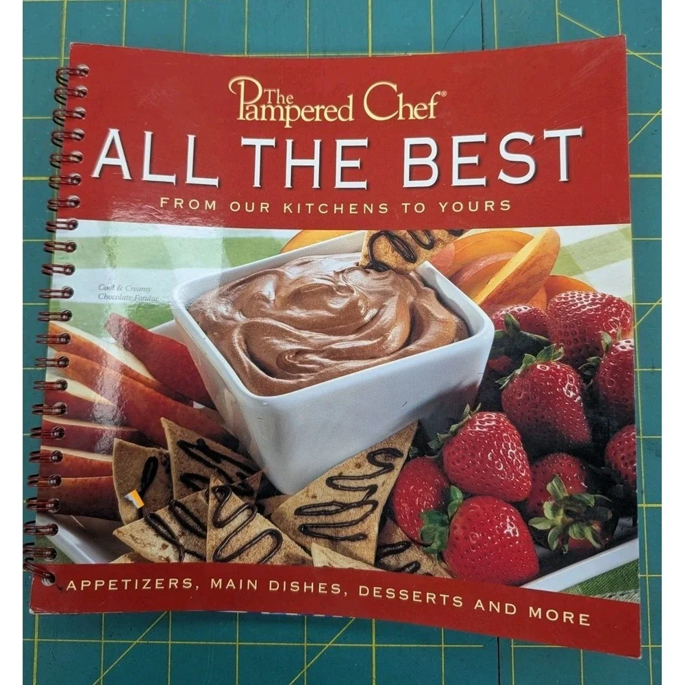 The Pampered Chef Cookbooks Lot of 11 Spiral Bound Paperback
